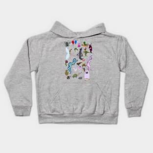 original character creature mythical fantasy sci-fi Kids Hoodie